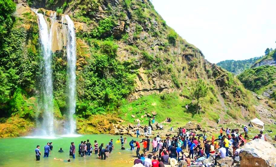 Exploring Sajikot Waterfall, Pakistan A Majestic Cascade in Havelian
